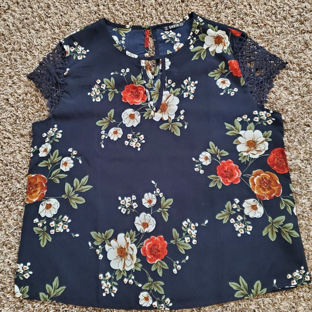 Shein floral top.